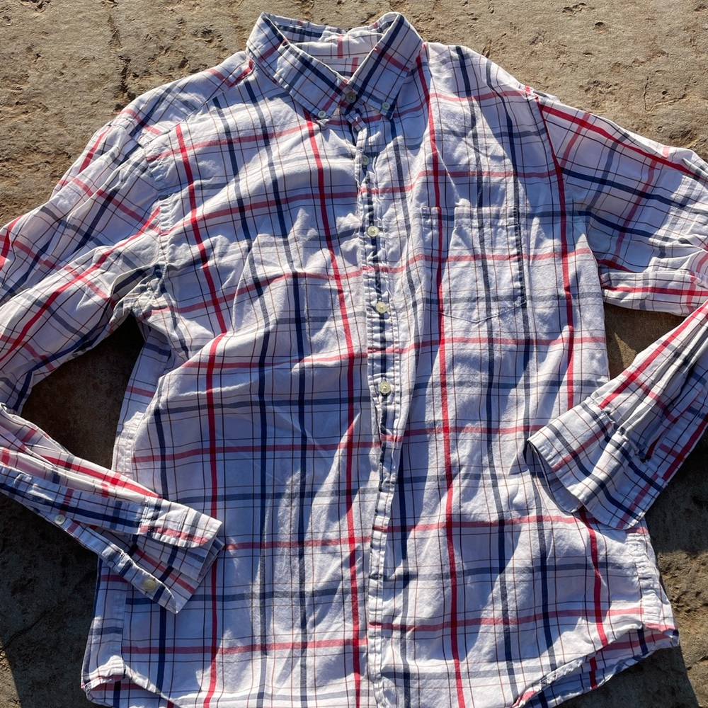 - JCrew mens button down -Sz L
